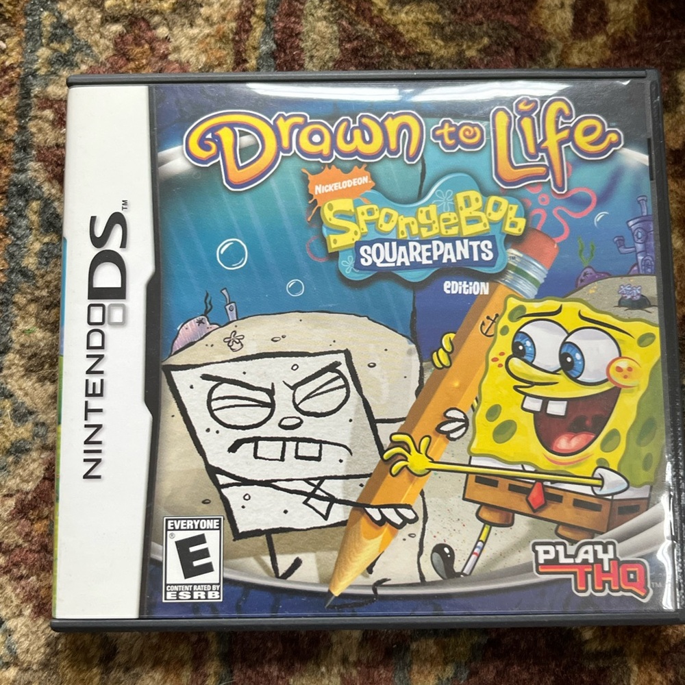 HQ SpongeBob SquarePants Drawn to Life - Nintendo DS